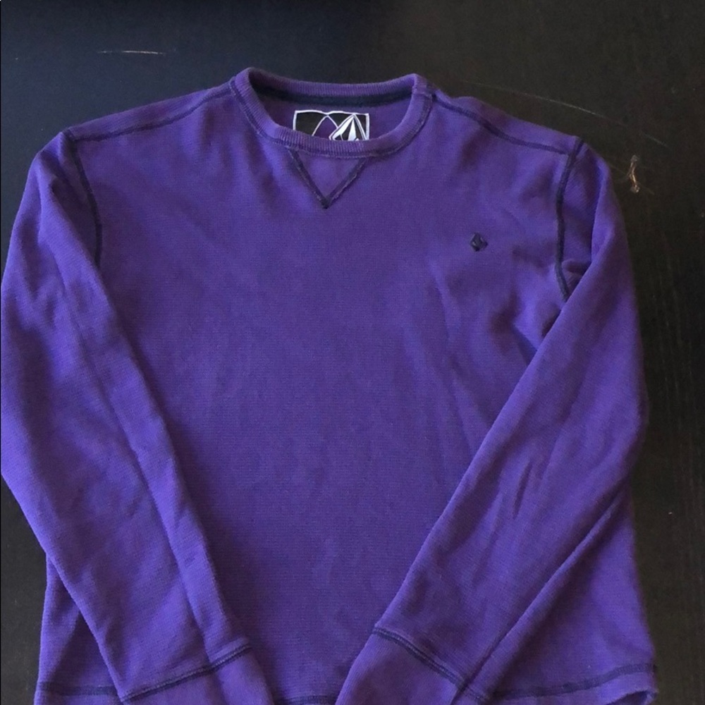 Purple long sleeve volcom